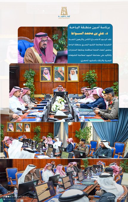 انعقاد الاجتماع 48 للجنة معالجة التشوّهات البصرية بمنطقة الباحة📄